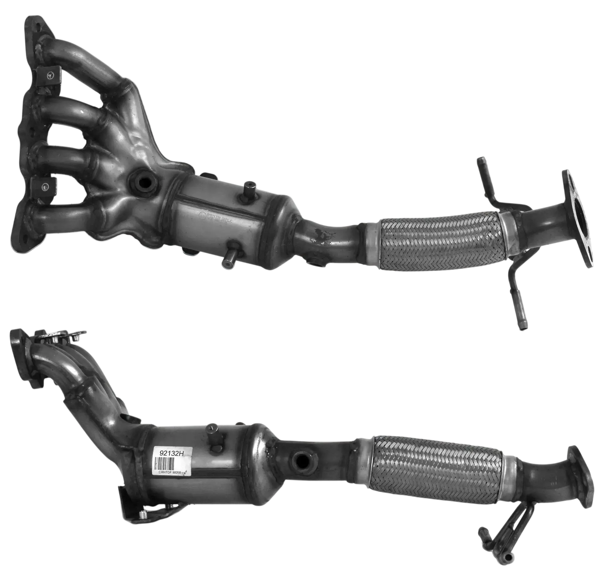 Katalysator E-Prüfzeichen Homologiert Benzinkat Kat bis EURO 5 E-Prüfzeichen für FORD FOCUS 1.6L Mk.2 16V SHDC-Motor; einzelner... BM CATALYSTS
