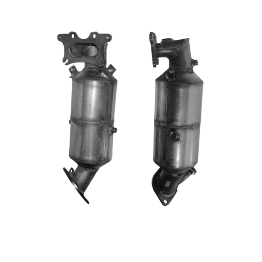 Katalysator E-Prüfzeichen Homologiert Benzinkat Kat bis EURO 5 E-Prüfzeichen für HONDA CIVIC 1.8L 16-V-R18A2-Motor u.a. BM CATALYSTS