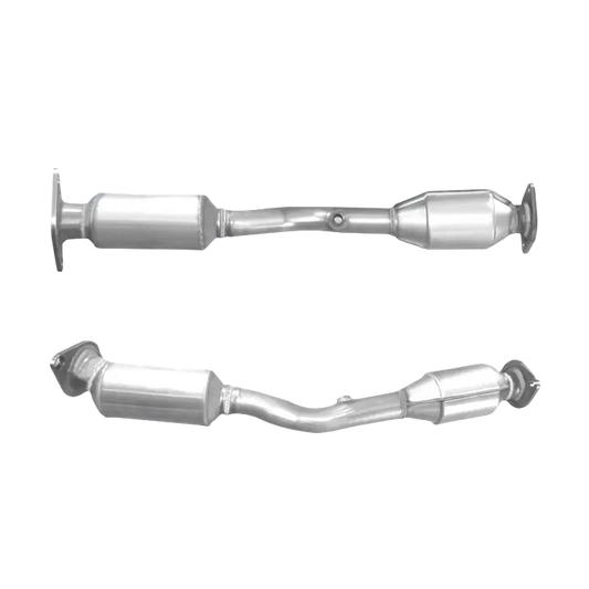 Katalysator E-Prüfzeichen Homologiert Benzinkat Kat bis EURO 5 E-Prüfzeichen für NISSAN MICRA 1.6L C+C 16v HR16DE Motor; Euro 5 u.a. BM CATALYSTS