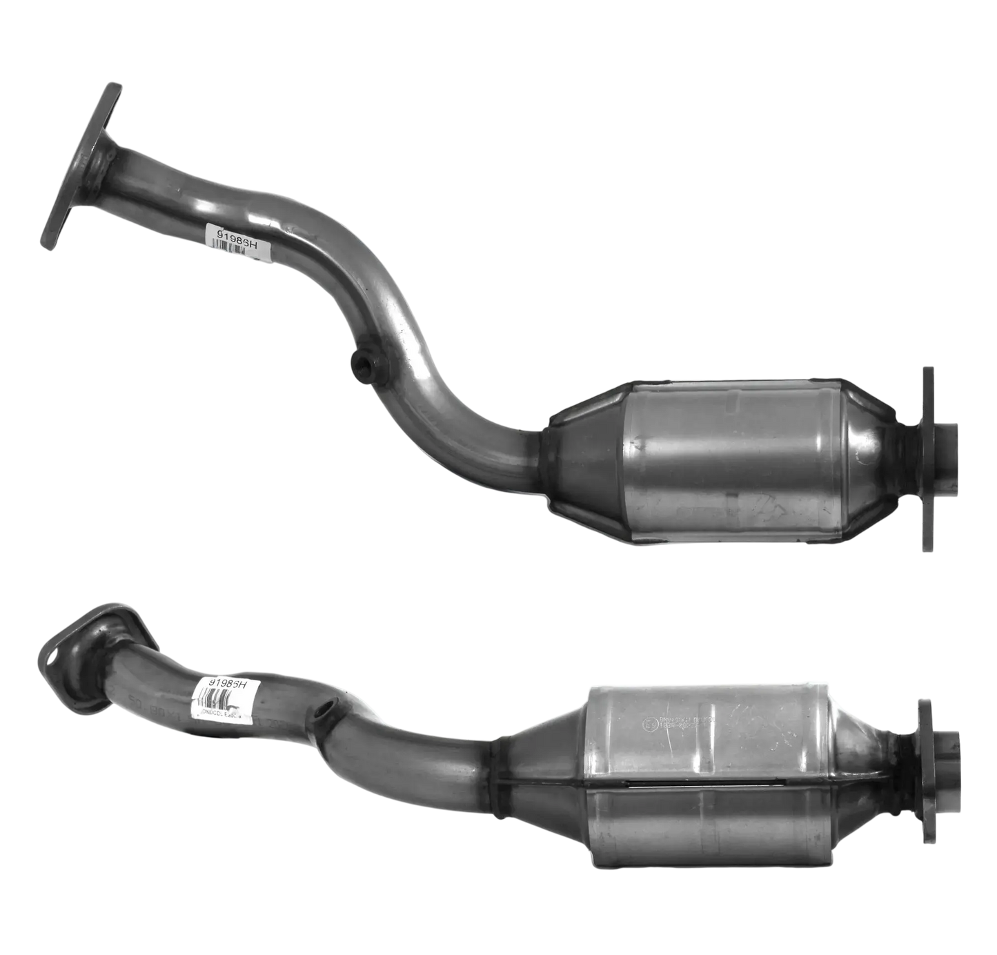 Katalysator E-Prüfzeichen Homologiert Benzinkat Kat bis EURO 5 E-Prüfzeichen für NISSAN QASHQAI+2 2L 16v MR20DE Motor Unterboden Kat u.a. BM CATALYSTS