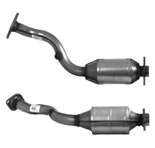 Katalysator E-Prüfzeichen Homologiert Benzinkat Kat bis EURO 5 E-Prüfzeichen für NISSAN QASHQAI+2 2L 16v MR20DE Motor Unterboden Kat u.a. BM CATALYSTS