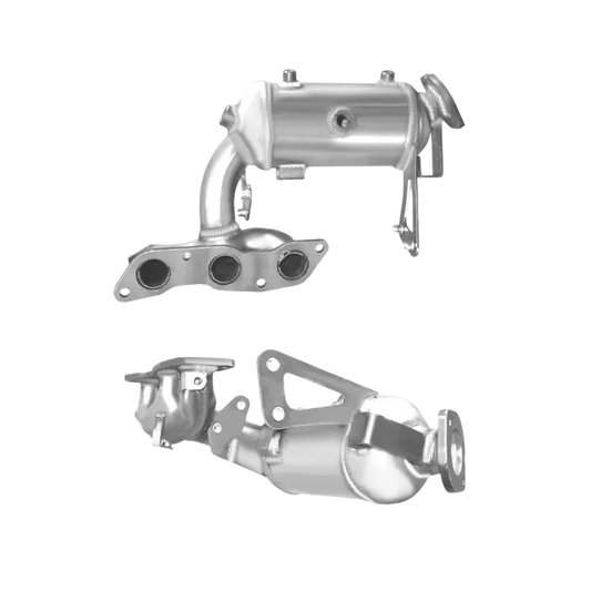 Katalysator E-Prüfzeichen Homologiert Benzinkat Kat bis EURO 5 E-Prüfzeichen für SCHLAU FORTWO 1L 451.480 12v Cabrio M132.910 Motorc/n K348050... BM CATALYSTS
