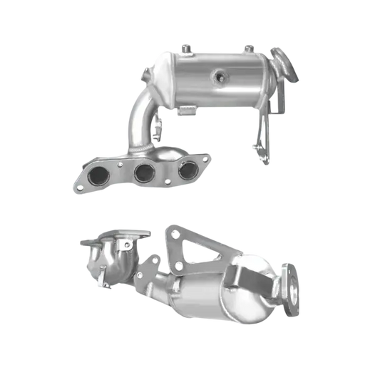 Katalysator E-Prüfzeichen Homologiert Benzinkat Kat bis EURO 5 E-Prüfzeichen für SCHLAU FORTWO 1L 451.480 12v Cabrio M132.910 Motorc/n K348050... BM CATALYSTS