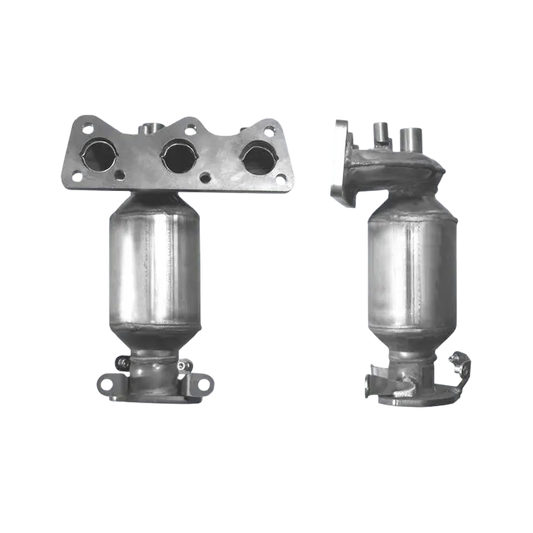 Katalysator E-Prüfzeichen Homologiert Benzinkat Kat bis EURO 5 E-Prüfzeichen für SKODA FABIA 1.2L Mk.2 S 6v CHFA Motormaniverter u.a. BM CATALYSTS