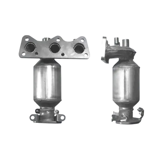 Katalysator E-Prüfzeichen Homologiert Benzinkat Kat bis EURO 5 E-Prüfzeichen für SKODA FABIA 1.2L Mk.2 S 6v CHFA Motormaniverter u.a. BM CATALYSTS