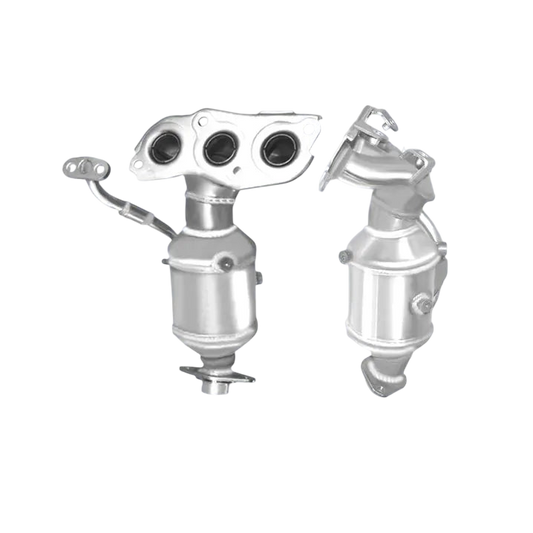 Katalysator E-Prüfzeichen Homologiert Benzinkat Kat bis EURO 5 E-Prüfzeichen für TOYOTA IQ 1L VVTi 12 V 1KR-FE-Motor; Maniverter u.a. BM CATALYSTS