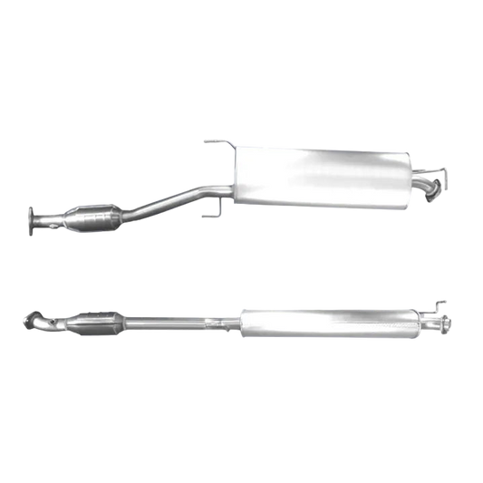 Katalysator E-Prüfzeichen Homologiert Benzinkat Kat bis EURO 5 E-Prüfzeichen für TOYOTA RAV4 2L Mk.4 VVT-i 3ZR-FAE Motor 3. Kat u.a. BM CATALYSTS