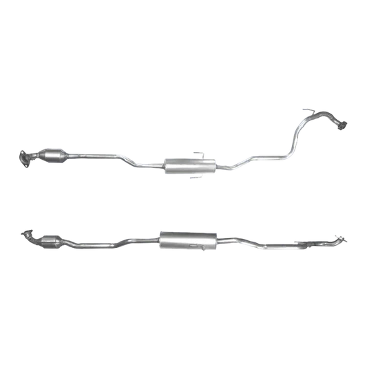 Katalysator E-Prüfzeichen Homologiert Benzinkat Kat bis EURO 5 E-Prüfzeichen für TOYOTA YARIS 1.3L VVTi 1NRFE Motor Eu5; 2. Kat u.a. BM CATALYSTS