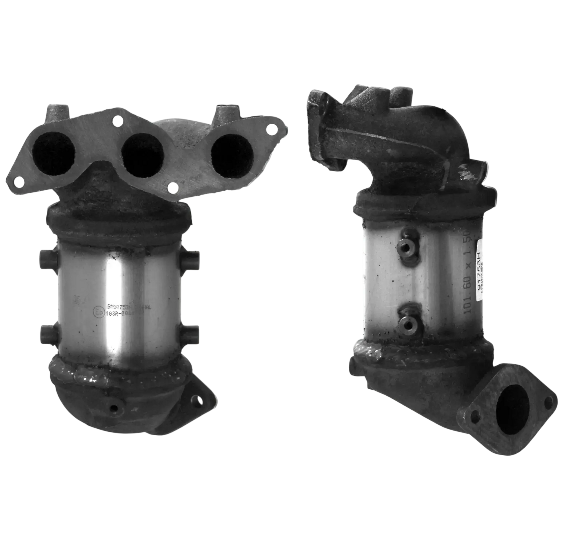 Katalysator E-Prüfzeichen Homologiert Benzinkat Kat bis EURO 5 oder 6 E-Prüfzeichen für KIA PICANTO 1L 12-V-G3LA-Motor u.a. BM CATALYSTS
