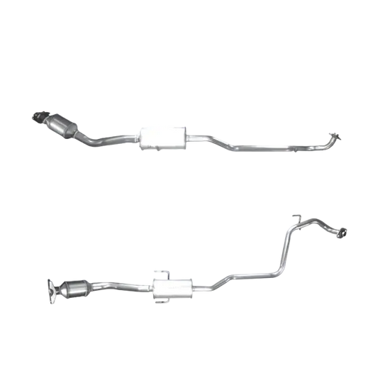 Katalysator E-Prüfzeichen Homologiert Benzinkat Kat bis EURO 5 oder 6 E-Prüfzeichen für TOYOTA YARIS 1.5L Hybrid CVT 1NZ-FXE Motor Unterboden... BM CATALYSTS