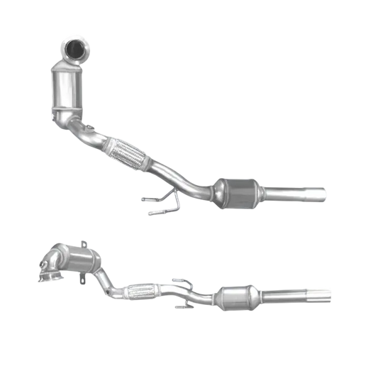 Katalysator E-Prüfzeichen Homologiert Benzinkat Kat bis EURO 6 E-Prüfzeichen für AUDI A1 1.4L TSI CZEA Motor u.a. BM CATALYSTS