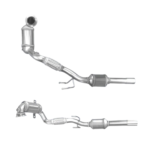 Katalysator E-Prüfzeichen Homologiert Benzinkat Kat bis EURO 6 E-Prüfzeichen für AUDI A1 1.4L TSI CZEA Motor u.a. BM CATALYSTS
