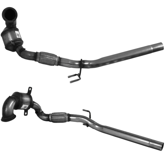 Katalysator E-Prüfzeichen Homologiert Benzinkat Kat bis EURO 6 E-Prüfzeichen für AUDI A1 1.8L TFSI DAJB Motor u.a. BM CATALYSTS
