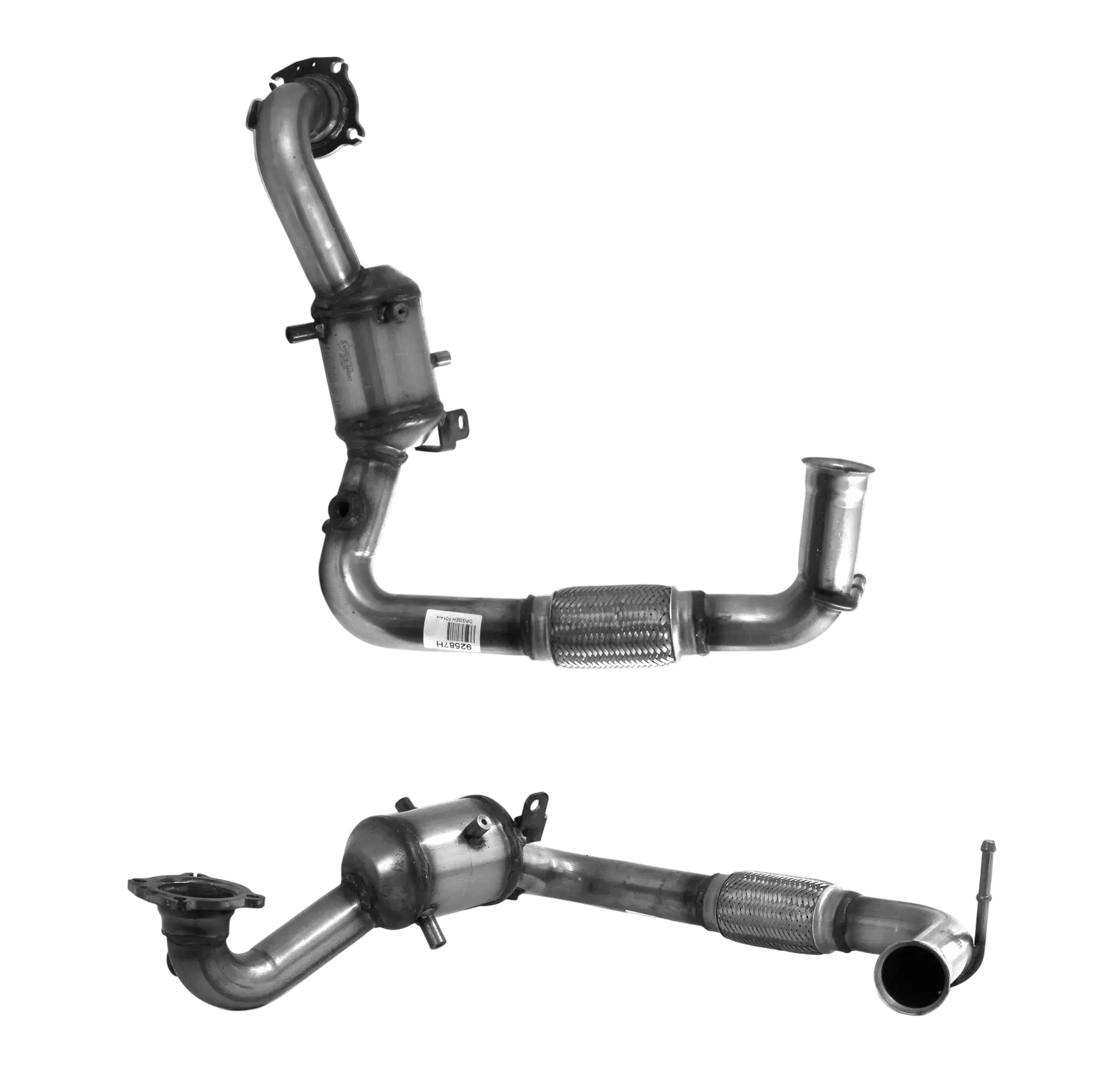Katalysator E-Prüfzeichen Homologiert Benzinkat Kat bis EURO 6 E-Prüfzeichen für FORD ECOSPORT 1L GTDi EcoBoost YYJF Motors u.a. BM CATALYSTS