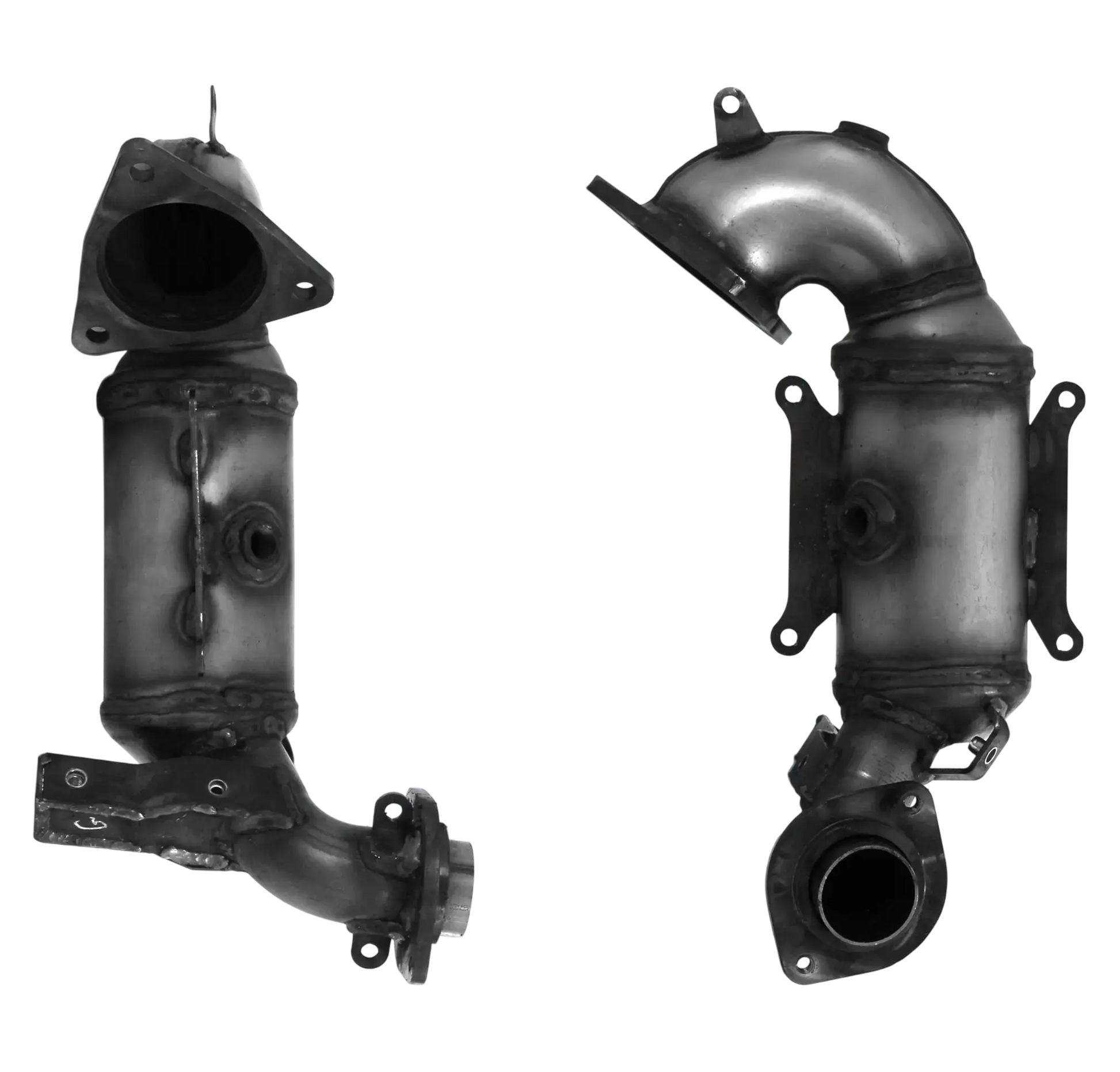 Katalysator E-Prüfzeichen Homologiert Benzinkat Kat bis EURO 6 E-Prüfzeichen für HONDA CIVIC 1L VTEC P10A2; P10A4 Motor;  gekoppelter Kat u.a. BM CATALYSTS