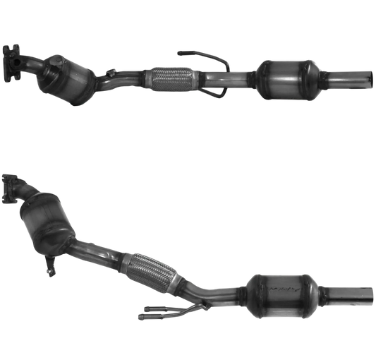Katalysator E-Prüfzeichen Homologiert Benzinkat Kat bis EURO 6 E-Prüfzeichen für SEAT IBIZA 1L MPi DSGD-Motor u.a. BM CATALYSTS