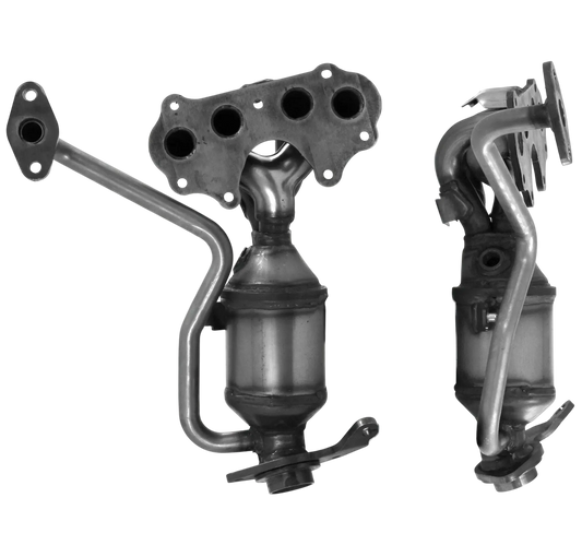 Katalysator E-Prüfzeichen Homologiert Benzinkat Kat bis EURO 6 E-Prüfzeichen für TOYOTA YARIS 1.5L VVTI 2NR-FKE Motorverteiler u.a. BM CATALYSTS
