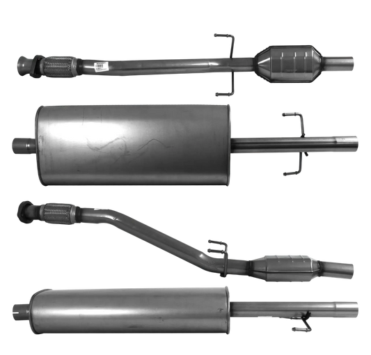 Katalysator Kat E-Prüfzeichen Homologiert Abgasanlage bis EURO 2 E-Prüfzeichen für MERCEDES SPRINTER 2.9L 904 412D TD OM 602.980 Motor u.a. BM CATALYSTS