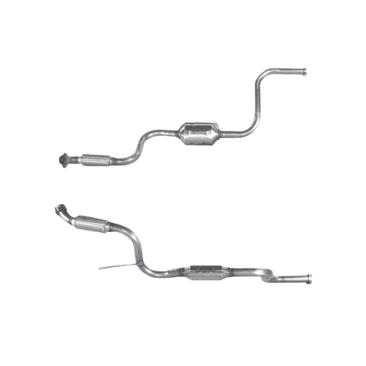 Katalysator Kat E-Prüfzeichen Homologiert Abgasanlage bis EURO 2 E-Prüfzeichen für MERCEDES VITO 2.3L 638 108D Diesel u.a. BM CATALYSTS