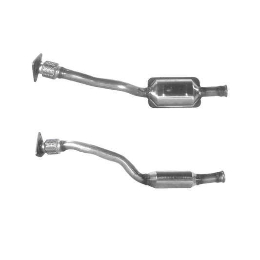 Katalysator Kat E-Prüfzeichen Homologiert Abgasanlage bis EURO 2 E-Prüfzeichen für RENAULT LAGUNA 1.9L Mk.1 DCi TD F9Q 718 Motor Unterboden... BM CATALYSTS