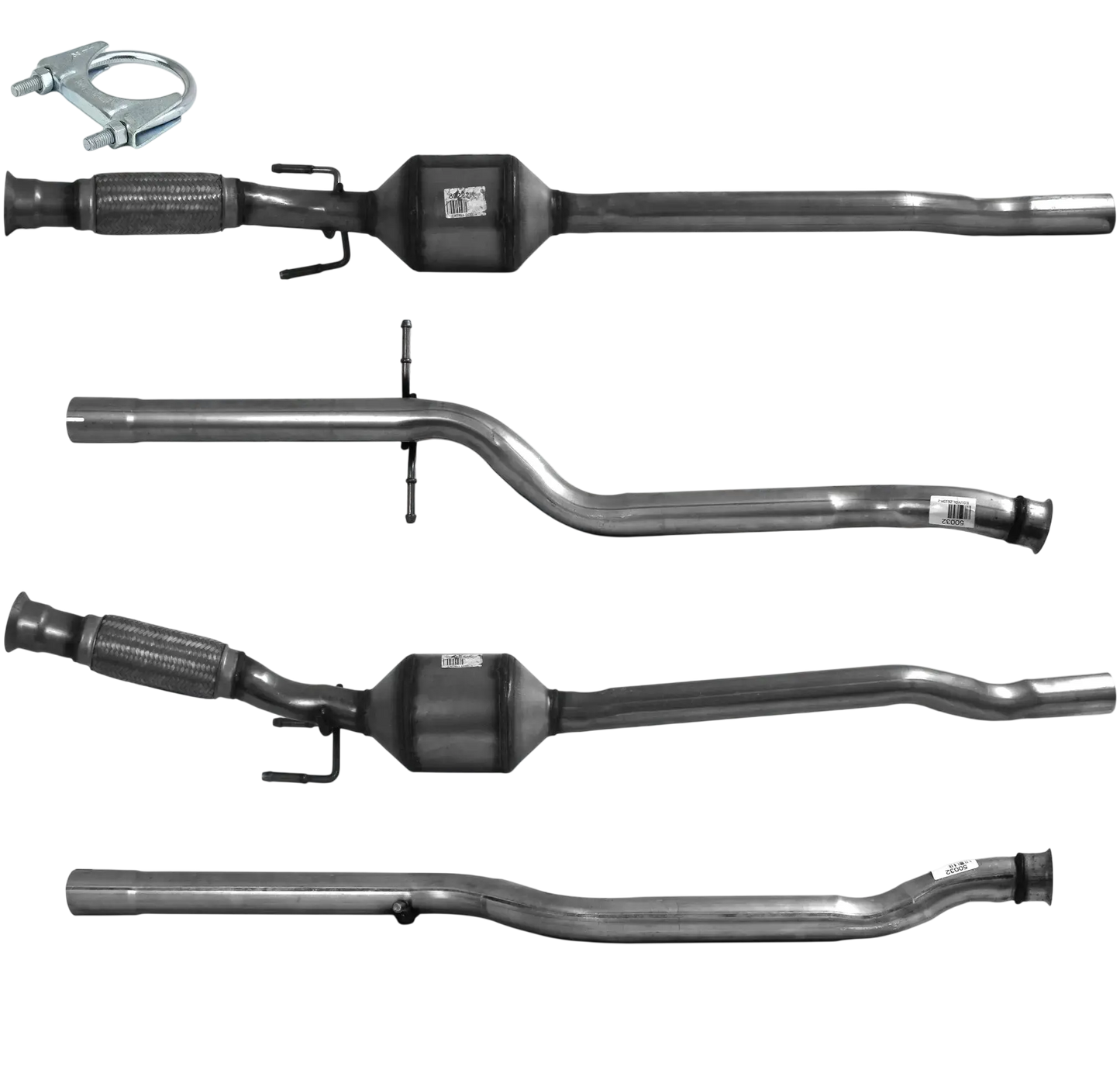 Katalysator Kat E-Prüfzeichen Homologiert Abgasanlage bis EURO 3 E-Prüfzeichen für CITROEN C5 2L Mk.1 HDi RHZ DW10ATED-Motor; ohne DPF u.a. BM CATALYSTS