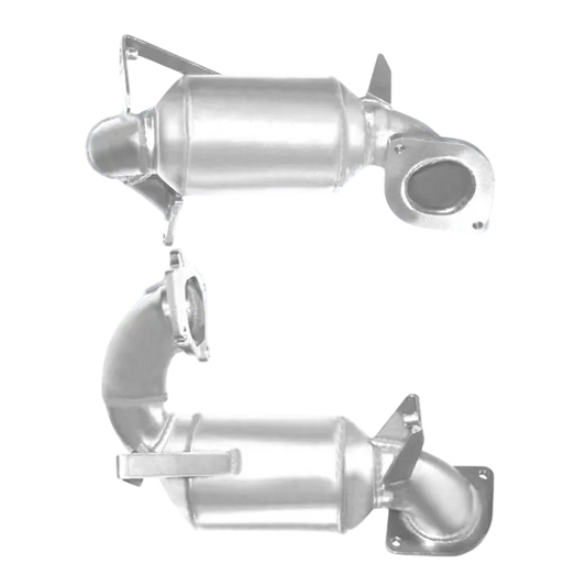 Katalysator Kat E-Prüfzeichen Homologiert Abgasanlage bis EURO 3 E-Prüfzeichen für NISSAN INTERSTAR 2.2L dCi G9T-Motor;  gekoppelter Kat u.a. BM CATALYSTS