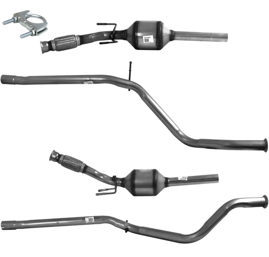Katalysator Kat E-Prüfzeichen Homologiert Abgasanlage bis EURO 3 E-Prüfzeichen für PEUGEOT 307 2L HDi Schrägheck RHY DW10TD Motor u.a. BM CATALYSTS