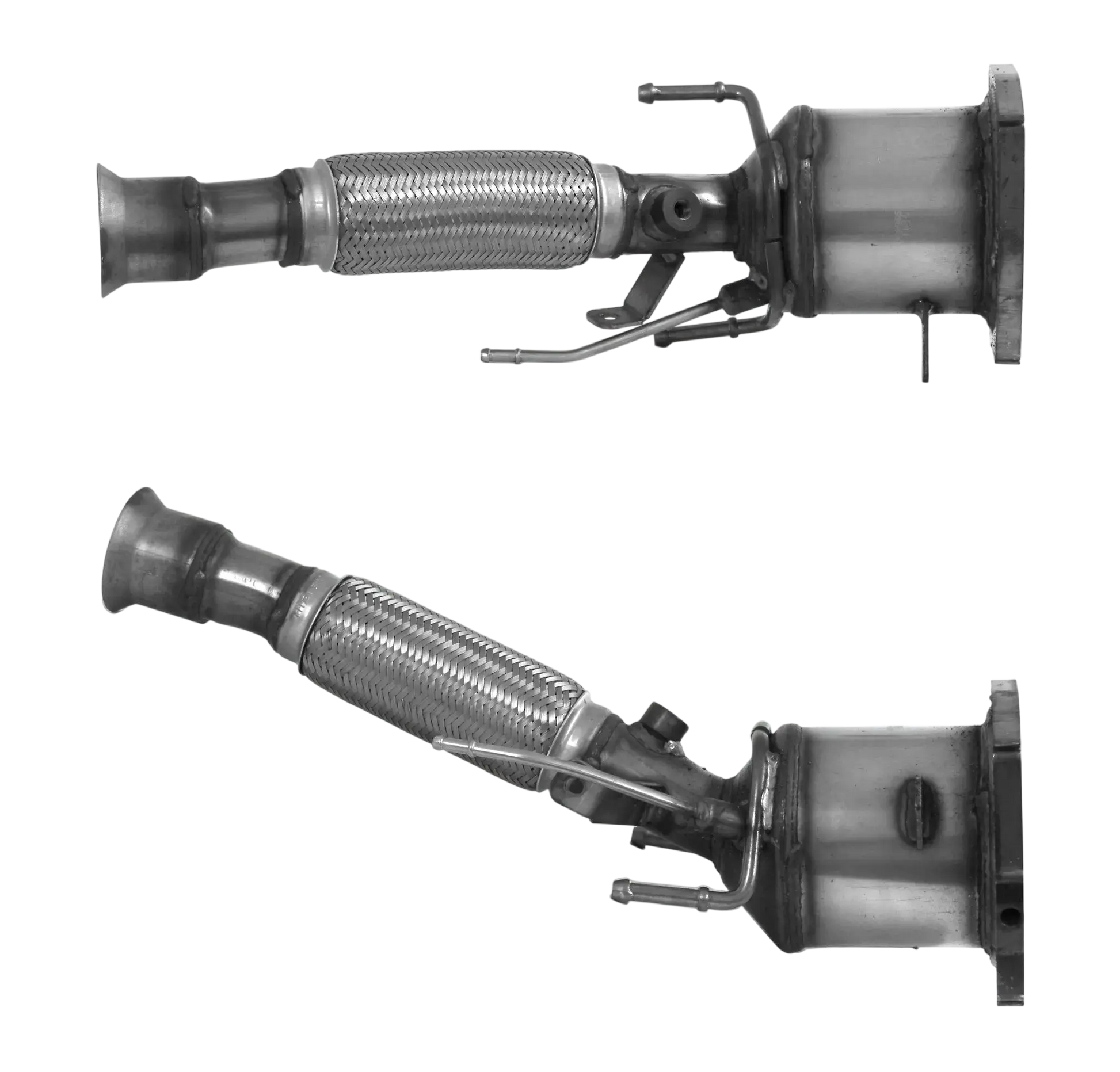 Katalysator Kat E-Prüfzeichen Homologiert Abgasanlage bis EURO 3 E-Prüfzeichen für PEUGEOT 406 2.2L HDi DW12TED4 Motor Kat zu DPF u.a. BM CATALYSTS