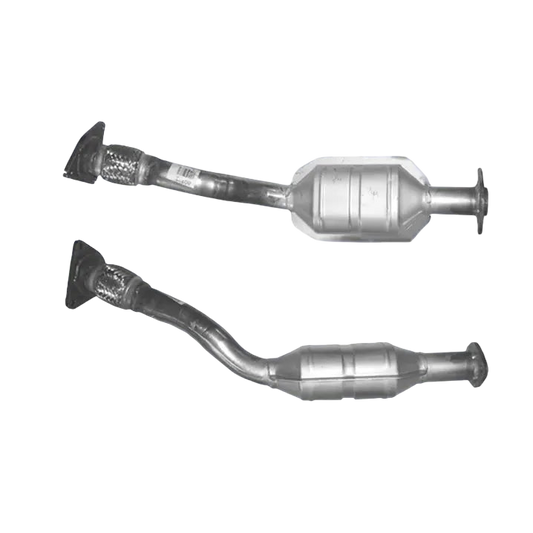 Katalysator Kat E-Prüfzeichen Homologiert Abgasanlage bis EURO 3 E-Prüfzeichen für RENAULT KANGOO 1.9L dCi 4WD F9Q Motor; hinten angeflanscht... BM CATALYSTS