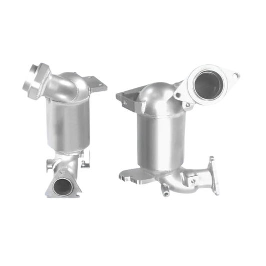 Katalysator Kat E-Prüfzeichen Homologiert Abgasanlage bis EURO 3 E-Prüfzeichen für TOYOTA AVENSIS VERSO 2L Turbodiesel D-4D;  gekoppelter Kat... BM CATALYSTS