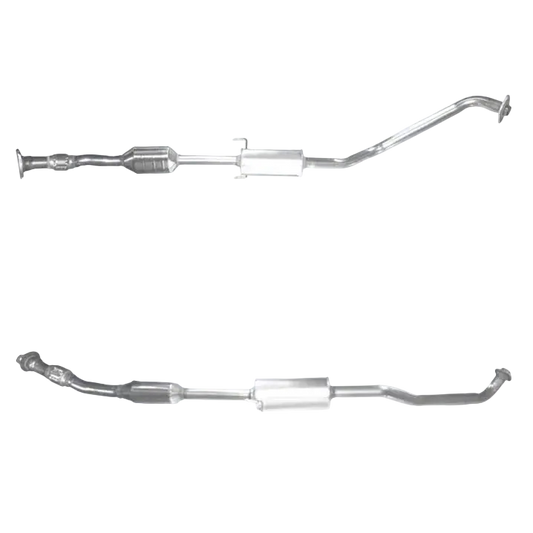 Katalysator Kat E-Prüfzeichen Homologiert Abgasanlage bis EURO 3 E-Prüfzeichen für TOYOTA COROLLA 2L TD 1CDFTV Motor Euro 3 Unterflur Kat u.a. BM CATALYSTS