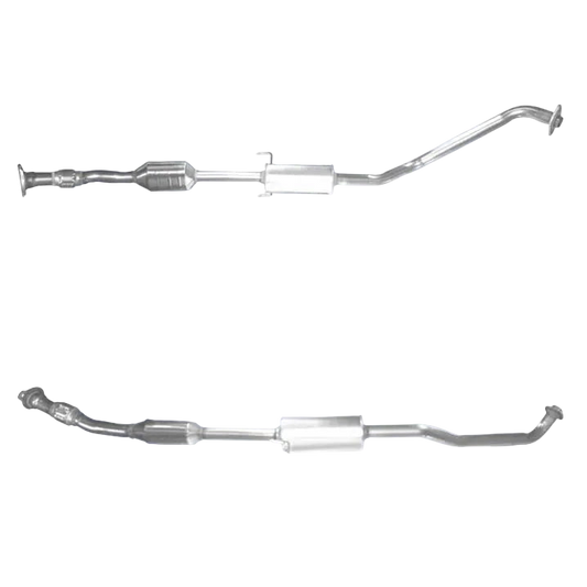 Katalysator Kat E-Prüfzeichen Homologiert Abgasanlage bis EURO 3 E-Prüfzeichen für TOYOTA COROLLA 2L TD 1CDFTV Motor Euro 3 Unterflur Kat u.a. BM CATALYSTS