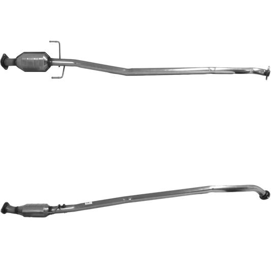 Katalysator Kat E-Prüfzeichen Homologiert Abgasanlage bis EURO 3 E-Prüfzeichen für TOYOTA RAV4 2L D-4D Turbodiesel 5-Türer Unterflur Kat u.a. BM CATALYSTS