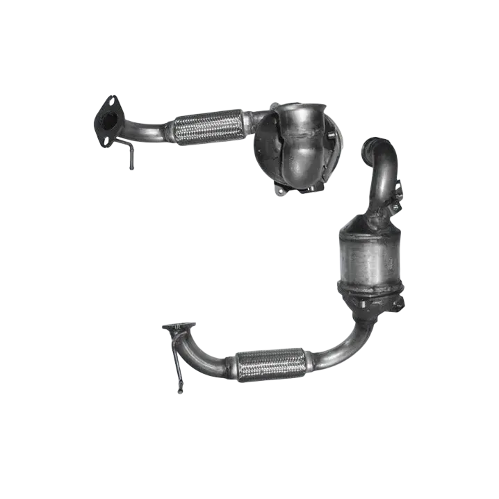 Katalysator Kat E-Prüfzeichen Homologiert Abgasanlage bis EURO 3 oder 4 E-Prüfzeichen für FORD FIESTA 1.6L TDCi HHJA; HHJB Motors u.a. BM CATALYSTS