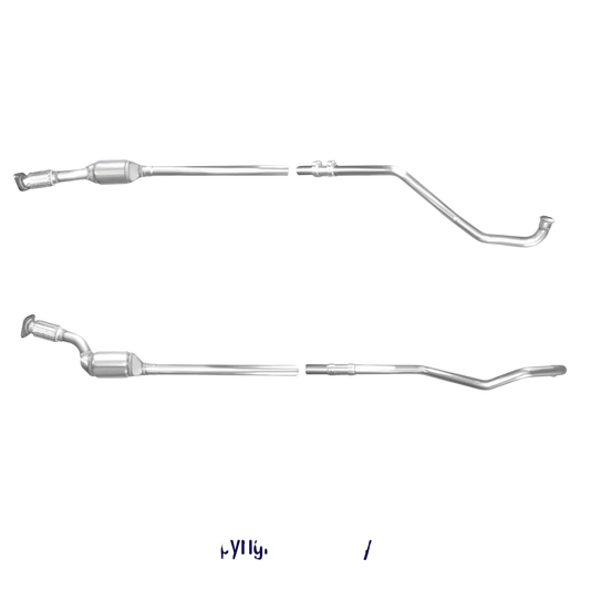 Katalysator Kat E-Prüfzeichen Homologiert Abgasanlage bis EURO 3 oder 4 E-Prüfzeichen für RENAULT VEL SATIS 2.2L dCi G9T Motor; 2. Kat u.a. BM CATALYSTS