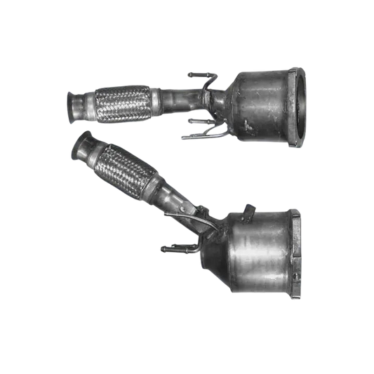 Katalysator Kat E-Prüfzeichen Homologiert Abgasanlage bis EURO 4 E-Prüfzeichen für CITROEN C4 2L HDi DW10BTED4 Motor; Kat zu DPF u.a. BM CATALYSTS
