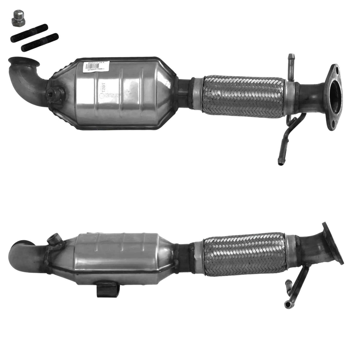 Katalysator Kat E-Prüfzeichen Homologiert Abgasanlage bis EURO 4 E-Prüfzeichen für FORD C-MAX 2L TDCi IXDA Motor; Kat u.a. BM CATALYSTS