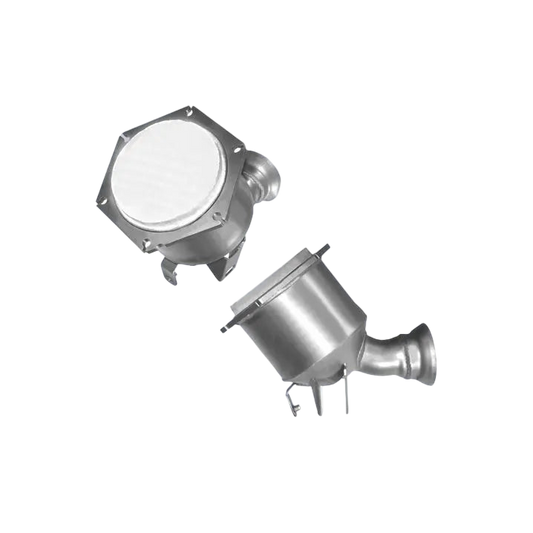 Katalysator Kat E-Prüfzeichen Homologiert Abgasanlage bis EURO 4 E-Prüfzeichen für MERCEDES C200 2.1L W203.007 CDi OM646.962 Motor; 1. Kat;... BM CATALYSTS