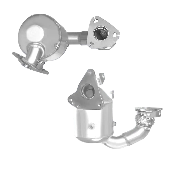 Katalysator Kat E-Prüfzeichen Homologiert Abgasanlage bis EURO 4 E-Prüfzeichen für NISSAN QASHQAI 2L dCi M9R Motor; Kat vorn u.a. BM CATALYSTS