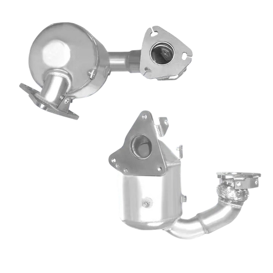 Katalysator Kat E-Prüfzeichen Homologiert Abgasanlage bis EURO 4 E-Prüfzeichen für NISSAN QASHQAI 2L dCi M9R Motor; Kat vorn u.a. BM CATALYSTS