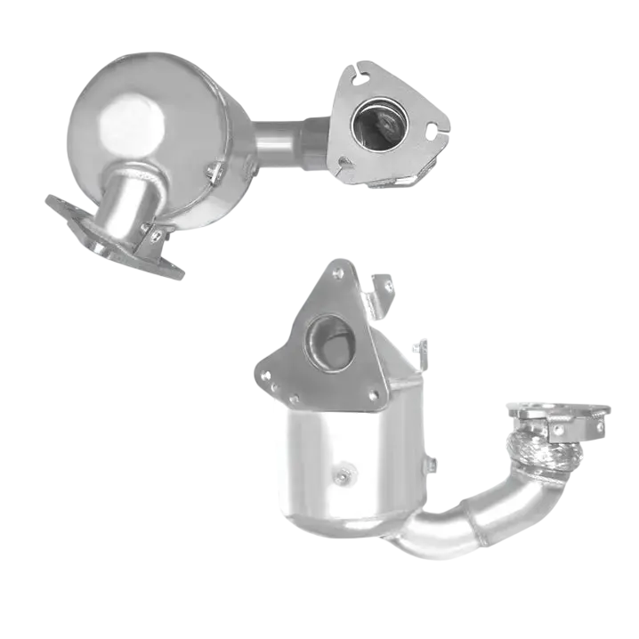 Katalysator Kat E-Prüfzeichen Homologiert Abgasanlage bis EURO 4 E-Prüfzeichen für NISSAN QASHQAI 2L dCi M9R Motor; Kat vorn u.a. BM CATALYSTS