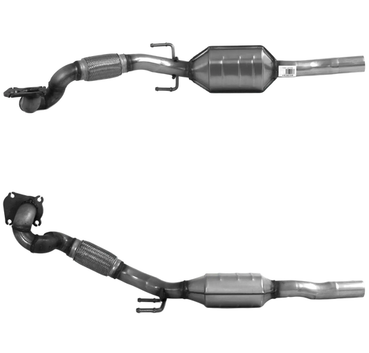 Katalysator Kat E-Prüfzeichen Homologiert Abgasanlage bis EURO 4 E-Prüfzeichen für SEAT CÓRDOBA 1.4L TDi BNM- und BNV-Motoren u.a. BM CATALYSTS