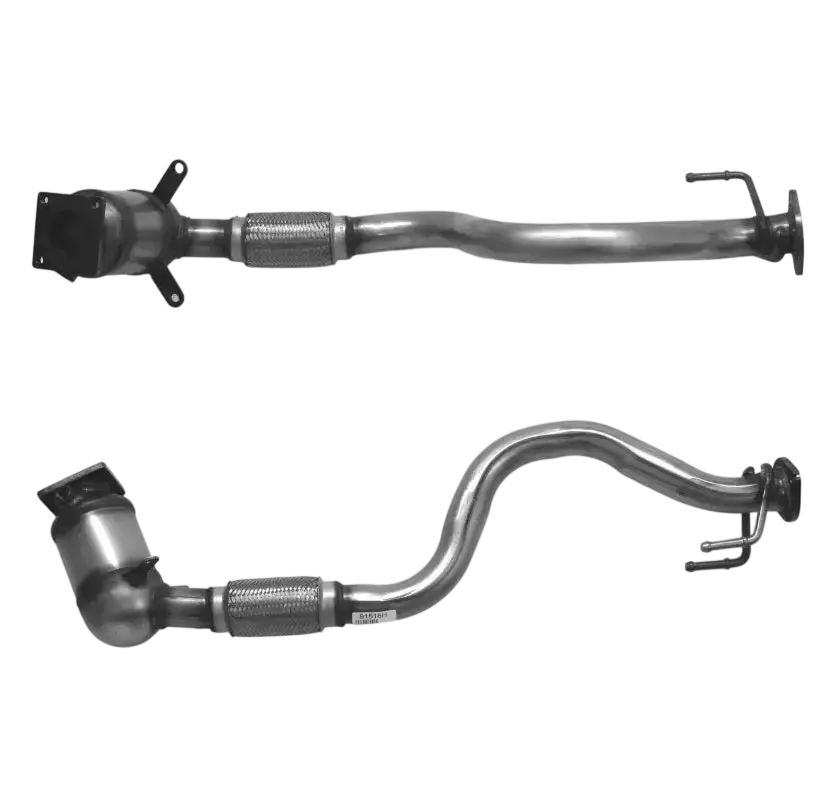 Katalysator Kat E-Prüfzeichen Homologiert Abgasanlage bis EURO 4 E-Prüfzeichen für VOLKSWAGEN GOLF 1.6 Mk 5 FSi BLF BLPBAG u.a. BM CATALYSTS