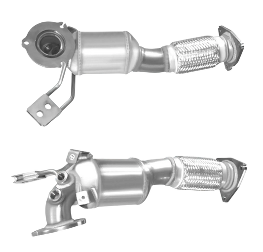 Katalysator Kat E-Prüfzeichen Homologiert Abgasanlage bis EURO 4 E-Prüfzeichen für VOLVO V70 2.4L TD D5 AWD D5244T4 Motor; DPF u.a. BM CATALYSTS