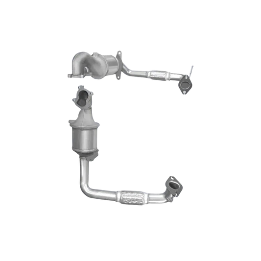 Katalysator Kat E-Prüfzeichen Homologiert Abgasanlage bis EURO 4 oder 5 E-Prüfzeichen für FORD FIESTA 1.4L TDCi F6JB; F6JD-Motoren u.a. BM CATALYSTS