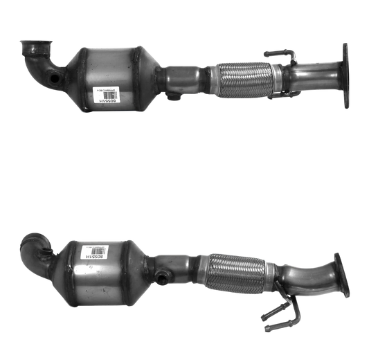 Katalysator Kat E-Prüfzeichen Homologiert Abgasanlage bis EURO 5 E-Prüfzeichen für FORD C-MAX 2L TDCi UKDB-Motor; DPF u.a. BM CATALYSTS