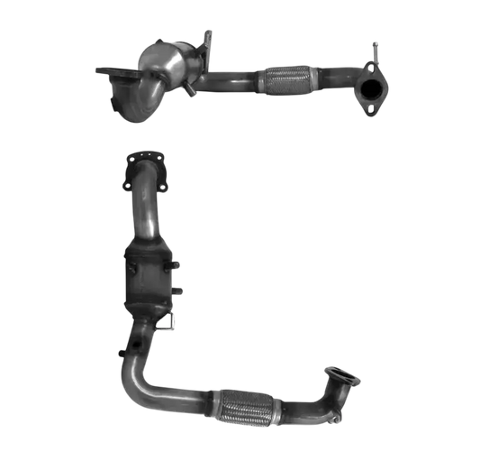 Katalysator Kat E-Prüfzeichen Homologiert Abgasanlage bis EURO 5 E-Prüfzeichen für FORD FIESTA 1 EcoBoost 12v Für SFJA SFJB SFJC SFJD... BM CATALYSTS