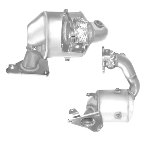 Katalysator Kat E-Prüfzeichen Homologiert Abgasanlage bis EURO 5 E-Prüfzeichen für NISSAN QASHQAI+2 2L dCi M9R-Motor; DPF u.a. BM CATALYSTS