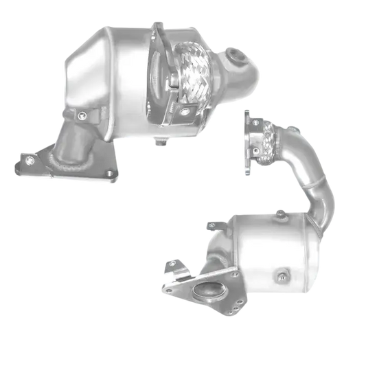 Katalysator Kat E-Prüfzeichen Homologiert Abgasanlage bis EURO 5 E-Prüfzeichen für NISSAN QASHQAI+2 2L dCi M9R-Motor; DPF u.a. BM CATALYSTS