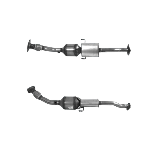 Katalysator Kat E-Prüfzeichen Homologiert Abgasanlage bis EURO 5 E-Prüfzeichen für TOYOTA VERSO 2 D-4D 1AD-FTV Motoren Unterflur-Kat u.a. BM CATALYSTS